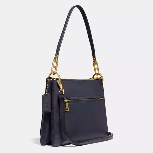 COACH | Dreamer Shoulder/Crossbody Bag with Rivets includes duster - Picture 2 of 14